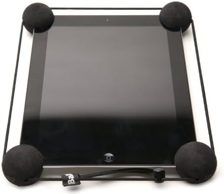 iBallz Originals HP Omni 10 / HP 10 Plus / Pavilion x2 10 inch Tablet Rugged Case in Black (Unique Shock-absorbing Harness, Lightweight, 360° Drop Protection, Handle and Stand Function)