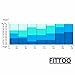 FITTOO Men's Compression Shirt Long Sleeve T-Shirt Dry Top White(M)