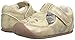 Carter's Every Step Stage 1 Girl's Crawling Shoe, Layla, Gold, 3 M US Infant