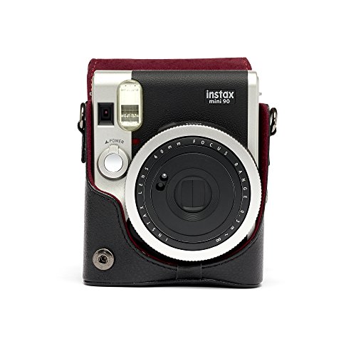 Instax Mini 90 Étui en cuir PU avec sangle - Image 2