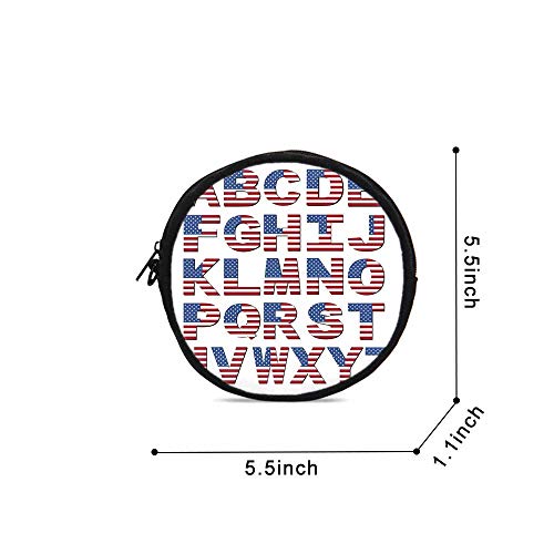 2 Round+Coin+Alphabet+American+Patterns