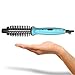 PHOEBE Curling Iron Brush Mini Traveling Curling Brush 3/4 Inch Dual Voltage Ceramic Tourmaline Ionic Heated Brush with Teeth Styling Brush Anti-scald for Short Hair Travel for UK Japan China Europethumb 1