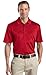 Cornerstone Men's High Professional Knit Collar Polo Shirt
