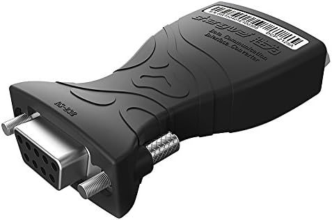Shengwei RS-232 to RS-485/RS-422 Data Communication Interface Converter Adapter The Maximum Communication Distance is Extended to 1200M BLACK Color