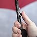 62 Inch Golf Umbrella (Red/White, 1-Pack) Sun Protection Umbrellas for Women Compact Umbrella for Travel Lightweight Umbrella Baseball Umbrella Paraguas Para Lluvia