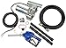GPI 110000-100, M-150S-AU Fuel Transfer Pump, 15 GPM, 12-VDC, 0.75-Inch Automatic Unleaded Nozzle, 0.75-Inch X 12-Foot Hose, 18-Foot Power Cord & Adjustable Suction Pipe