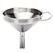 Joyfor Stainless Steel Funnel with Removable Detachable Strainer/Filter for Cooking,Flask Funnels for Essential Oils & Flask-Filling