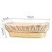 10 x 6 Inch Oval Proofing Basket ,WERTIOO Banneton Bread Proofing Basket + Bread Lame +Dough Scraper+ Linen Liner Cloth for Professional & Home Bakers