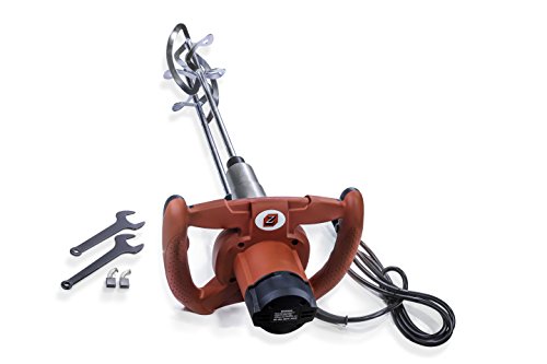 Z Counterform 1800W Double Paddle Mixer - For Concrete, Mortar, Grout, Plaster