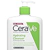 CeraVe Hydrating Cleanser with Moisturising Cream Bundle
