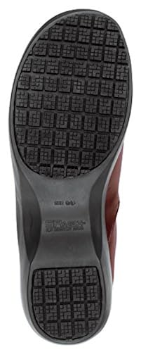 SR Max Geneva Burgundy, Women's, Clog Style Slip Resistant Soft