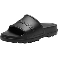 NWT Coach CP897 Jesse Rubber Slides in Black Size 5B US Women\'s COACH Women main image 2