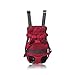 Pettom Dog Front Backpack Carrier for Small Pet Outdoor Walking Hiking Travel (L, Pink)