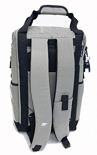 Polar Bear Coolers Nylon Solar Bear Series Backpack Size 18 Pack Silver & Fit & Fresh Cool Coolers S - //coolthings.us