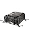 Roof Rack Cargo Carrier Storage Roof Bag by Vault Cargo – On top of Car Bag - Straps to Crossbars or a Roof Basket - Waterproof Carrier Bag Has 15 Cubic Feet of Capacity – Fit for the Outdoor Elements