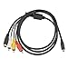 KINGMAS 5 Feet AV Cable for Sony Handycam, Mini DV & DVD Camcorders