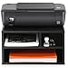 FITUEYES Printer Stands with Storage, Desktop Office Printer Riser Shelf with 3 compartments, 2-Tier Wood Paper Desk Organizers for Home Workspace, Black, DO304001WB