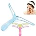 BleuMoo Eyebrow Grooming Stencil Kit Template Makeup Shaping Shaper DIY Tool Random Color