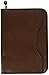 Gemline Deluxe Executive Vintage Brown Leather Zippered Padfolio