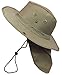 Military Camouflage Boonie Bush Safari Outdoor Fishing Hiking Hunting Boating Snap Brim Hat Sun Cap with Neck Flap