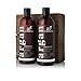 artnaturals Organic Moroccan Argan Oil Shampoo and Conditioner Set - (2 x 12 Fl Oz / 355ml) - Sulfate Free - Volumizing & Moisturizing - Gentle on Curly & Color Treated Hair - Infused with Keratin