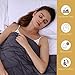 ZZZNEST Weighted Blanket Adult (16 lbs, 60''X80'', 7 Layers) Heavy Blanket for Improving Sleep, Soft Breathable Cotton Sleep Blanket with Glass Beads for 150-190 lbs, Individual