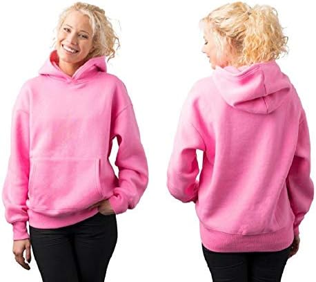 New EMF Clothing Protective Stylish Hoodie Reversible Organic Fuchsia Pink Jersey