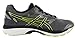 ASICS Men's Gel-Cumulus 18 Running Shoe, Carbon/Black/Safety Yellow, 10.5 M US
