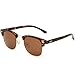 Joopin Semi Rimless Polarized Sunglasses Women Men Retro Brand Sun Glasses