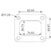 Vibrant Performance Vibrant 1441G Turbo Inlet Flange Gasket