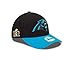 New Era NFL Carolina Panthers Super Bowl 50 The League Side Patch 9FORTY Adjustable Cap, Black/Teal, One Size
