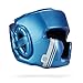 Sanabul Core Series Boxing MMA Kickboxing Head Gear (Blue/Silver, L/XL)