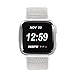 bayite Soft Bands Compatible with Fitbit Versa/Versa 2 Women Men, Breathable Sport Loop Band Replacement Accessories Wristband, Seashell