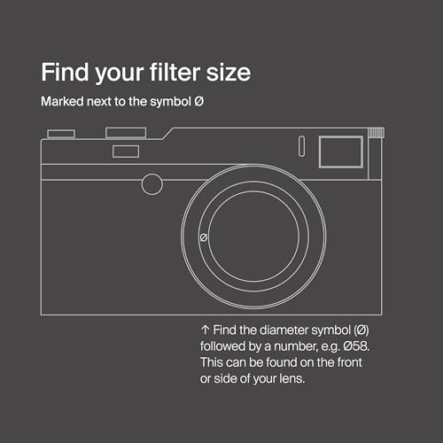 Urth 40.5mm Magnetic Filter Kit ND8, ND64, ND1000 (Plus) for 3 in 1 Lens — Neutral Density, 20 Layer Nano-Coating, HD Optical Glass Camera Filter with 2 Caps