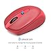 TECKNET Omni Small Portable 2.4G Wireless Optical Mouse with USB Nano Receiver for Laptop Computer, 18 Month Battery Life, 3 Adjustable DPI Levels: 2000/1500/1000 DPI