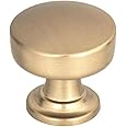 Atlas Homewares 325-WB 1-1/4 in. (32mm) Browning Collection Round Knob, Warm Brass