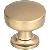 Atlas Homewares 325-WB 1-1/4 in. (32mm) Browning Collection Round Knob, Warm Brass