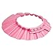 Evelots Blue Or Pink Soft Shower Bathing Baby Bath Cap For Babies/Children, Pink