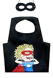 Sbk kids Superhero Dress up Cape and Mask Set Halloween and Christmas Gift