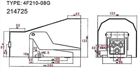 ORAZIO Pneumatic Foot Pedal Valve - Image 5