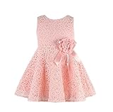Morecome Girls Lace Floral Dress Child Princess Party Dress
