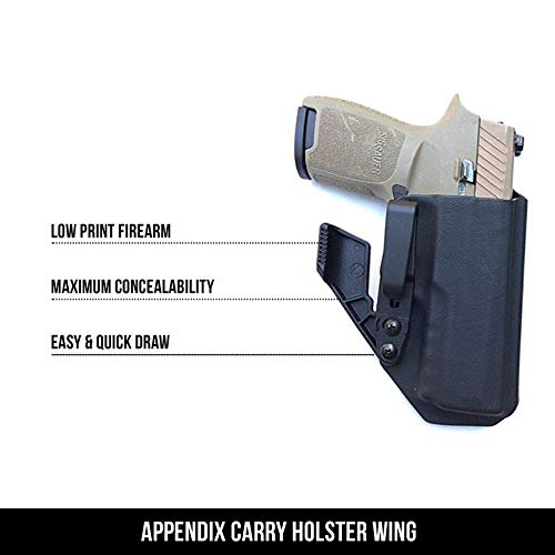 HolsterBuilder Raven Holster Claw Kit Tuckable Holster Wing for IWB