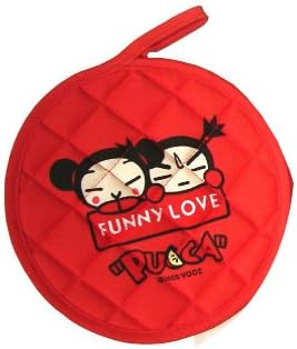 Red Pucca Pot/Oven Pad - Pucca Kitchen Items