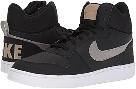 nike court borough mid on feet