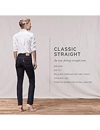 Levi's Pantalones vaqueros rectos clásicos para dama