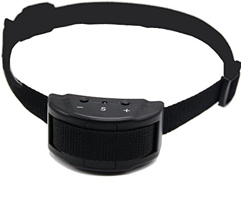 DogeduAnti Bark Dog Traning Collar with Static Impulse and Whistle by adjustable Levels More Effective for Dog