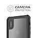 Ghostek Nautical iPhone X 10 Waterproof Case with Screen Protector Super Heavy Duty Protection Shockproof Full Body Underwater Watertight Seal Cover Designed for 2017 iPhone X (5.8 Inch) - (Black)