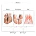 Foot Peel Mask, Antifungal Exfoliating Foot Mask for Dry and Dead Skin, Rebirth of Baby Soft Foot in a Week, Must-have Foot Callus Remover, Lavender Scented, 1 Pair