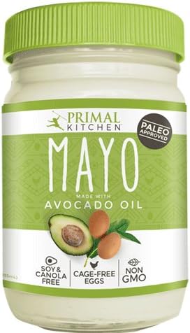 Primal Kitchen Paleo Approved Avocado Oil Mayo, 12 Oz (5 Jars)
