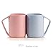Aestar Multicolor Biodegradable Unbreakable Wheat Straw Water Cup Tumblers 13.5oz Set of 2 for Coffee, Tea, Water, Milk, Juice … (XL)